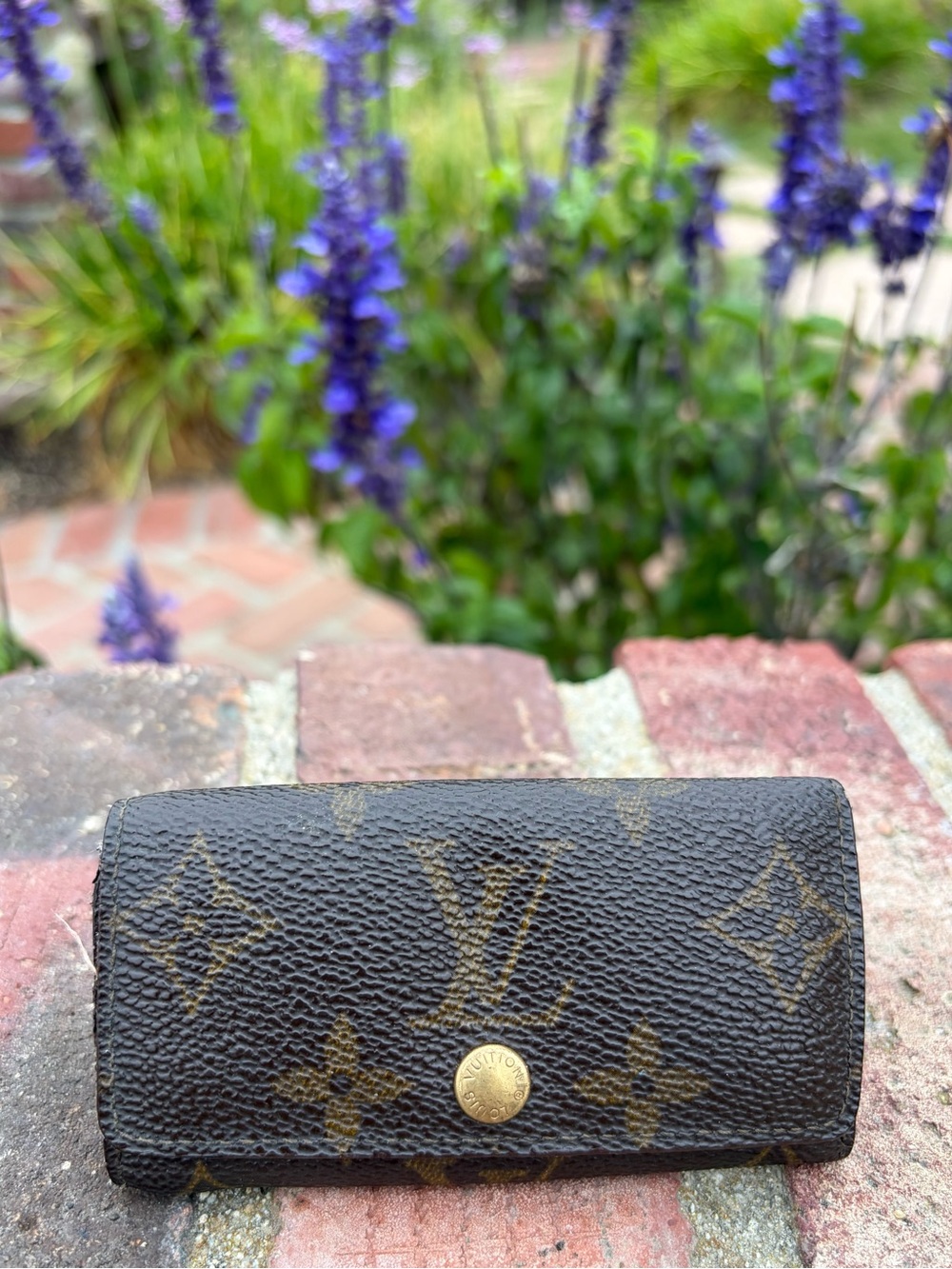 Louis Vuitton Monogram KeyCase 1994 France Datecode Authentic